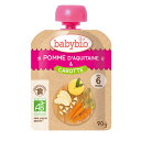 babybio（ベビービオ）ベビースムージー アップル・キャロット 90g【生後6ヶ月頃～大人まで】ミトク 離乳食 ダイエット 美容 栄養補給 有機JAS 砂糖不使用