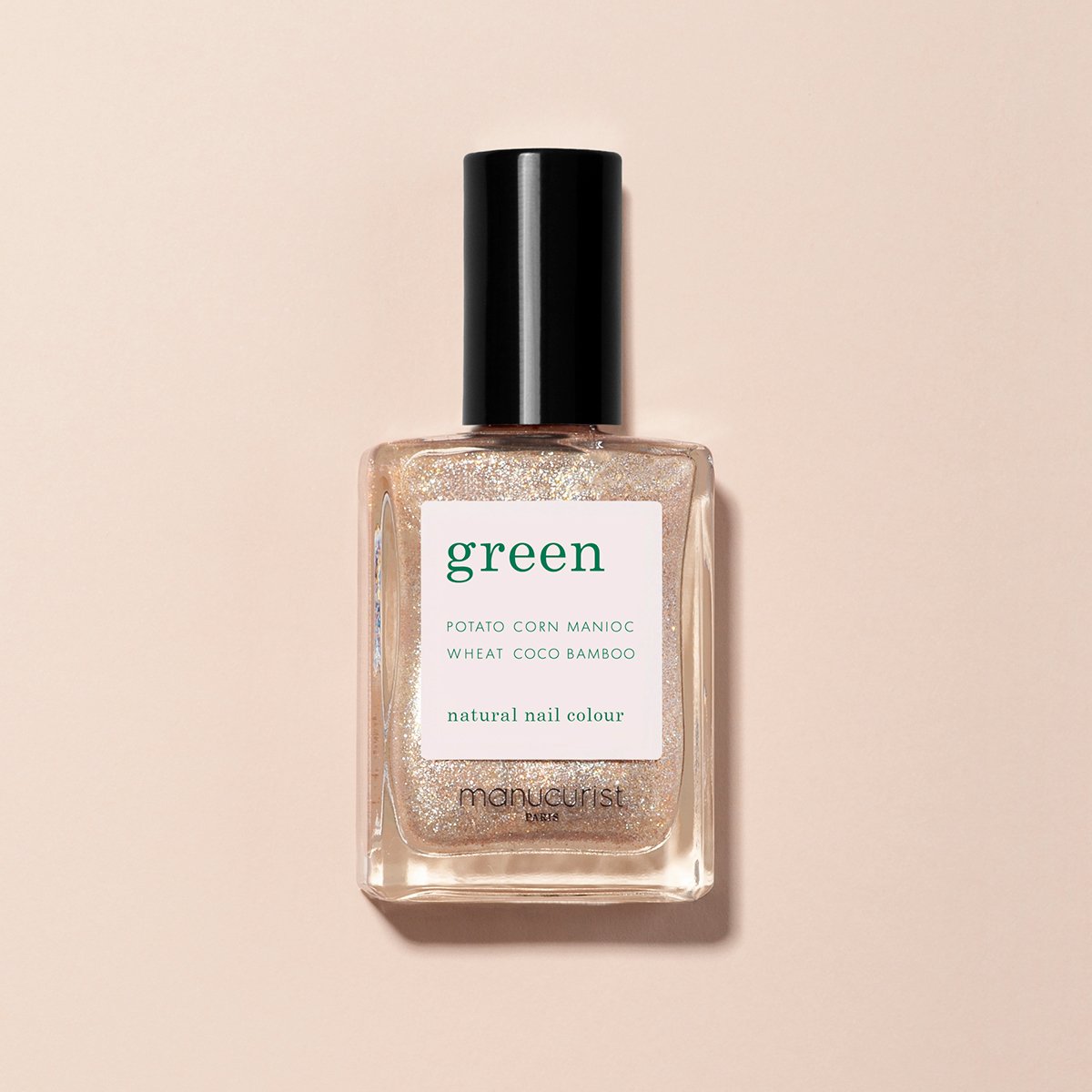 manucurist(マニキュリスト) green nail polish ゴールド 31045 [Vegan] 15ml【ネコポス便/送料無料】