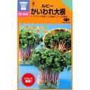 家庭菜園【種】 スプラウト ルビーかいわれ大根 1袋 (郵便配送商品)