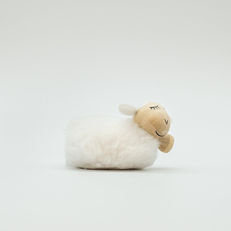 ノルディカニッセ 白羊(中) NORDIKA nisse 北欧雑貨 サンタ 木製 人形 クリスマス ハンドメイド 北欧 インテリア プレゼントのサムネイル