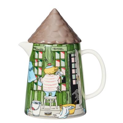 【正規取扱店】アラビア ムーミン バスハウス 蓋付ピッチャー 1.0L ARABIA 北欧食器 MOOMIN ムーミンハウス 北欧