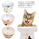 ペット用食器 猫 食器 陶器 フードボウル ウォーターボウル 水飲み セラミック 食べやすい 猫用 陶器 ねこ 犬 子猫 ご飯 皿 食器台 ペット食器 餌皿 雑...
