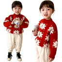2022新作 ニットセーター キッズ ニット トップス ベビー服 セーター 子供服 女の子 クリスマス 長袖 雪 ガールズ 厚手 かわいい 暖かい 秋冬