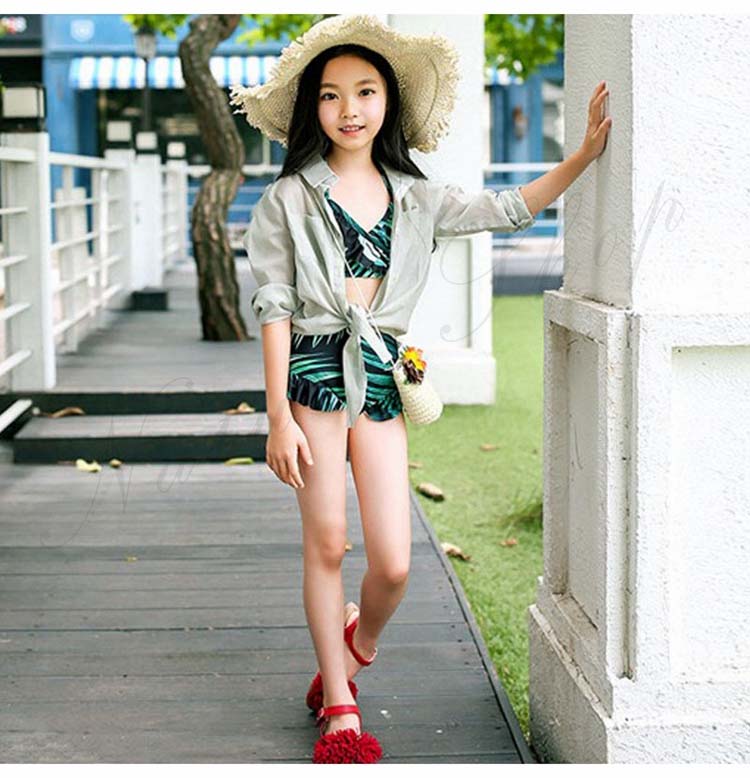 キッズ 子供水着 セパレート 子供 水着 女の子 ビキニセット シンプル キッズ水着 ...