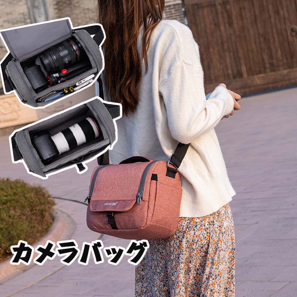 大容量 バッグ カメラケース バッグ 送料無料カメラ グレー カメラバックパック ブラック カメラバック..