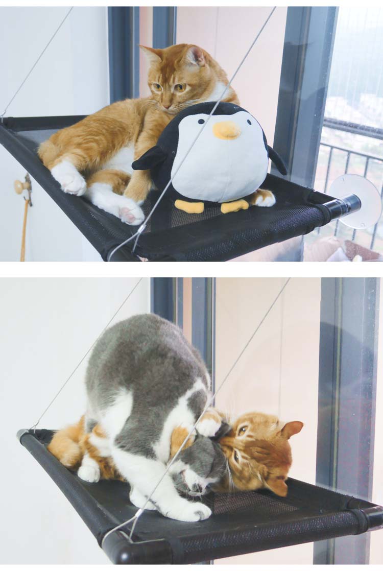 猫ハンモック 強力吸盤 ウィンドウベッド ウインドウ 窓 ねこ ベット ハンモック キャットハンモック ネコ キャットベッド 3