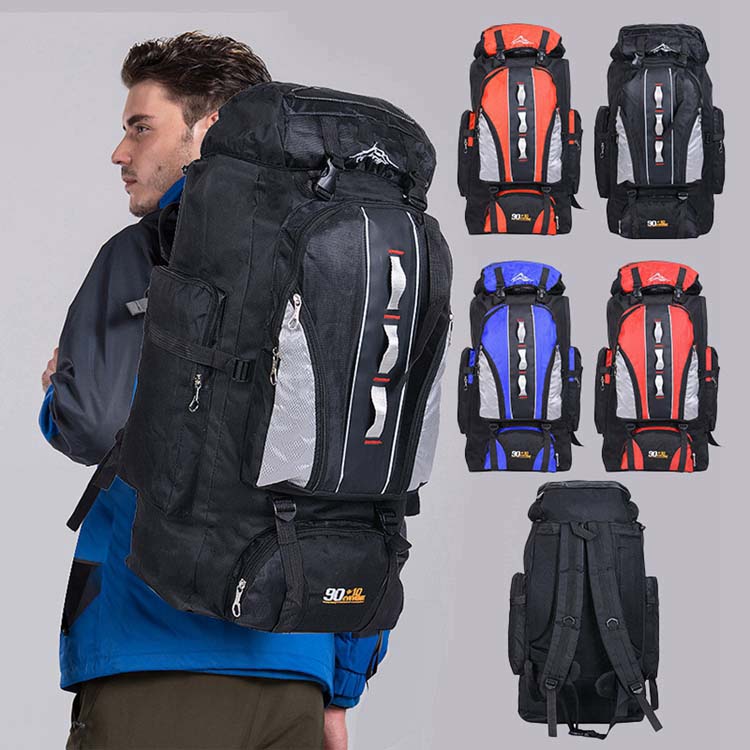 楽天natureandtree楽天市場店リュックサック 90L バックパック アウトドア 登山 リュック メンズ レディース バッグ サック アウトドア 防災 トレッキング デイパック 大容量 ハイキング 撥水 リュック サイクリング 街歩き 初心者 バック