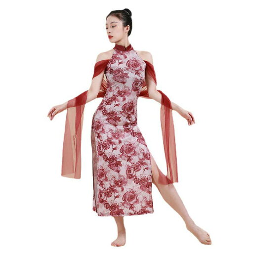 レディース ショール M 中華ダンス チャイナドレス 衣装 ワインレッド 中華舞台衣裳 L XL 大きい薔薇花 ワンピース リボン付き 中国古典舞踊ダンス衣装 飄逸 チャイナ風民族ダンス衣裳 チャイナダンスウェア 赤系 ダンスウェア エレガント レディース ショール M 中華ダンス チャイナドレス 衣装 ワインレッド 中華舞台衣裳 L XL 大きい薔薇花 ワンピース リボン付き 中国古典舞踊ダンス衣装 飄逸 チャイナ風民族ダンス衣裳 チャイナダンスウェア 赤系 ダンスウェア エレガント