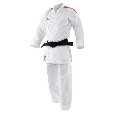 アディダスadidas空手衣アディライト(WKF公認)世界最軽量モデル3本ラインレギュラーフィットK191SK3stripes