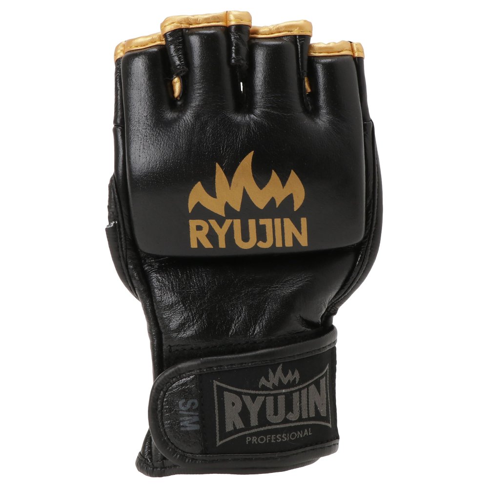 在庫処分セール！RYUJIN 本革アルティメットMMグローブ【MMA　総合格闘技　トレー...