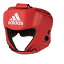 訳あり！adidas 国際アマチュアボクシング連盟(AIBA)基準ヘッドギア＜※検定シールなし、ロゴ変色＞