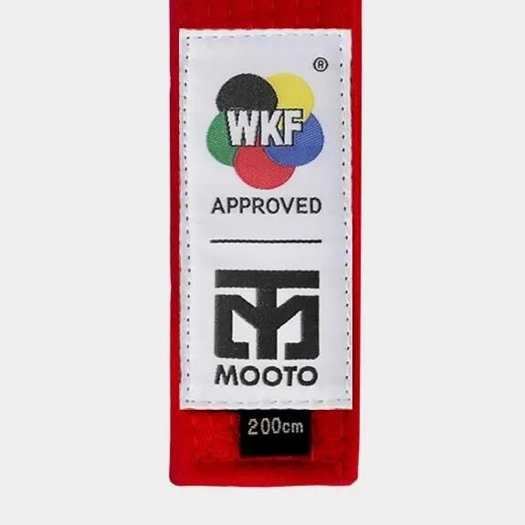 MOOTO ムート WKF公認 クラブ帯　白色