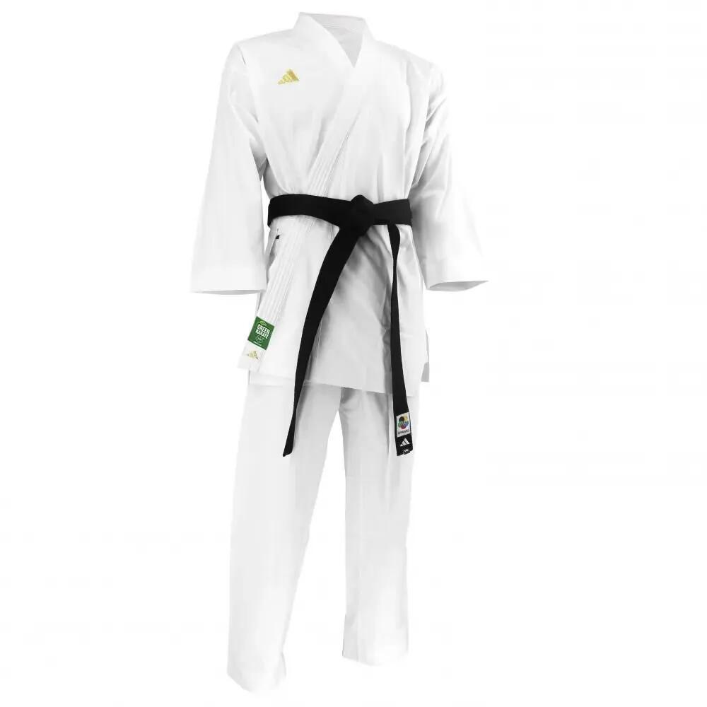 アディダス adidas NEW 形用空手衣 K300（太極）JAPANモデル（WKF公認）（ゴールド...