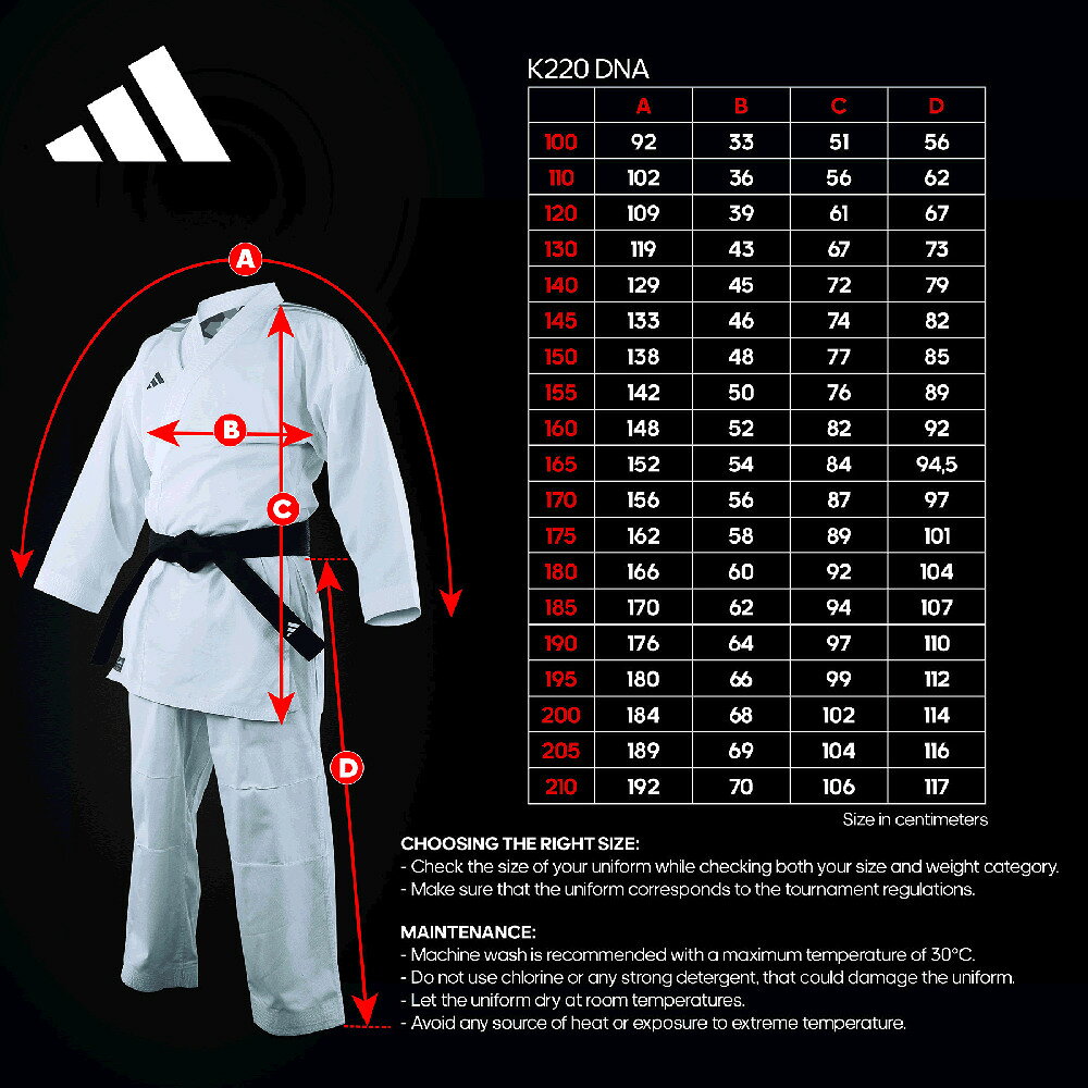 アディダス adidas 空手衣（WKF公認） NEW 組手ファイター DNA ズボンのみK220DNA ...