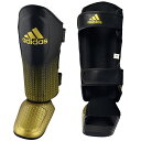 アディダス adidas PU3G プロ キックボクシング レッグガード (レガース)adiKBSI300(WAKO公認ロゴあり)