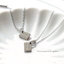 【P5倍&5%OFFクーポン】ペアネックレス 2個ペア ネックレス かわいい ペア ステンレスネックレス 赤い糸 シルバー 金属アレルギー対応 ステンレスメンズ...