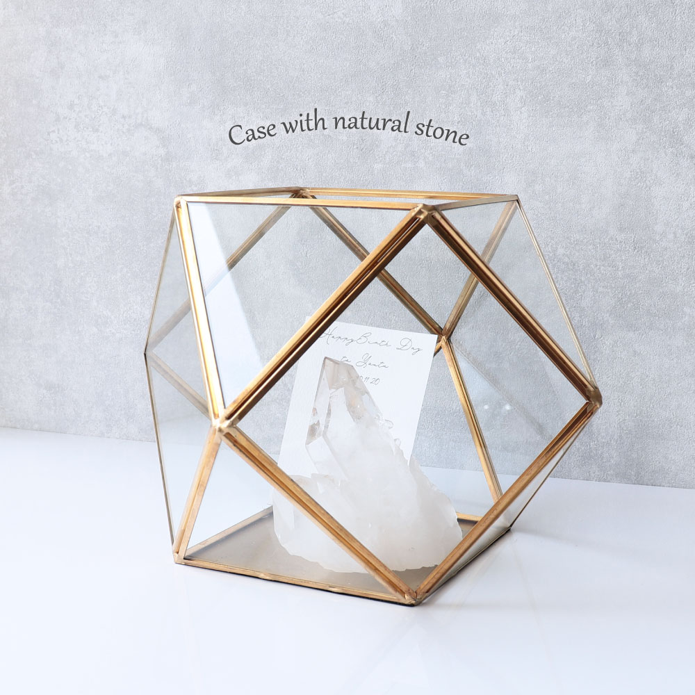 【今P10倍】【残り2点】天然石 パワーストーン インテリア トマスゴンサガ産 水晶 クラスター ビックサイズ コレクションケース 卓上 2点セット ディスプレイ 癒し 鉱物 高級感 置物 原石 開運 厄除け 玄関 浄化 空間 寝室用 部屋用 ウェルカムスペース プレゼント