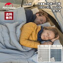 【公式】Naturehike 寝袋 2人用 シュラフ 封筒型 ねぶくろ 3シーズン 連結解体可能 防水加工 最低使用温度5℃ 軽量 コンパクト アウトドア 車中泊 防災 登山 キャンプ 枕二つ付き 収納バック付き