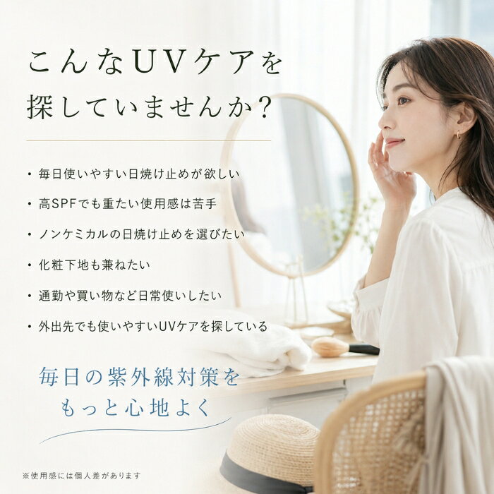 エムディア UVシルキープロテクション 50g SPF50+ PA++++ 日焼け止め UVクリーム ...