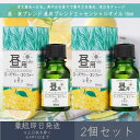 【昼・夜ブレンド】 昼用ブレンド エッセンシャルオイル 10ml 2個セット │ デイリーアロマジャパン デイリーアロマ ギフト プレゼント 日本製 ローズマリー・カンファー レモン アロマオイル まとめ買い 集中力 勉強 仕事 気分転換 目覚め アロマ バスタイム
