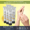 【国産柑橘ハンドクリーム】 柚子ジンジャー ハンドクリーム 75g 6個セット │ デイリーアロマジャパン デイリーアロマ ギフト プレゼント 日本製 柚子 生姜 柑橘 保湿 乾燥対策 ハンドケア 精油配合 エッセンシャルオイル