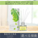 【選べる個数】【富士山ぶどう】リードディフューザー 120ml │ デイリーアロマジャパン デイリーアロマ ギフト プレゼント 日本製 富士山 ぶどう ルームフ...