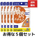 5個セット DHC 柿渋エチケット(30日) dhc 柿タンニン 健康食品 補助 サプリメント