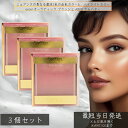 excel エクセル オーラティック ブラッシュ AB08 ラムバター ×3個セット │グラデーションチーク 高発色 チーク パウダー グラデーション 美発色 高密着 美容液 ツヤ ツヤ感 日本製