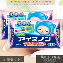 白元アース アイスノン 枕 ×2個セット │ ひんやりグッズ 熱中症対策 やわらか 保冷剤 不凍ゲル 冷感快眠グッズ 日本製 大人用 保冷枕 子供用 やわらか枕 冷却グッズ アイスノンやわらかフィット