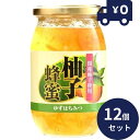 マ国産ゆず使用 柚子蜂蜜 400g 12個セット リケン 日本製 ユニマットリケン サプリメント 粒タイプ ゆず はちみつ 柚子 ハチミツ