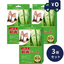 トプラン 天然樹液吸水パワー、足裏シートの定番! NEWいきいき樹液シート 徳用30枚入 3個セット