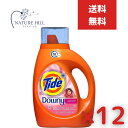 タイド タッチオブダウニー リキッド エイプリル(1240ml) 12個セット 0037000874720 衣類用洗剤 P&G