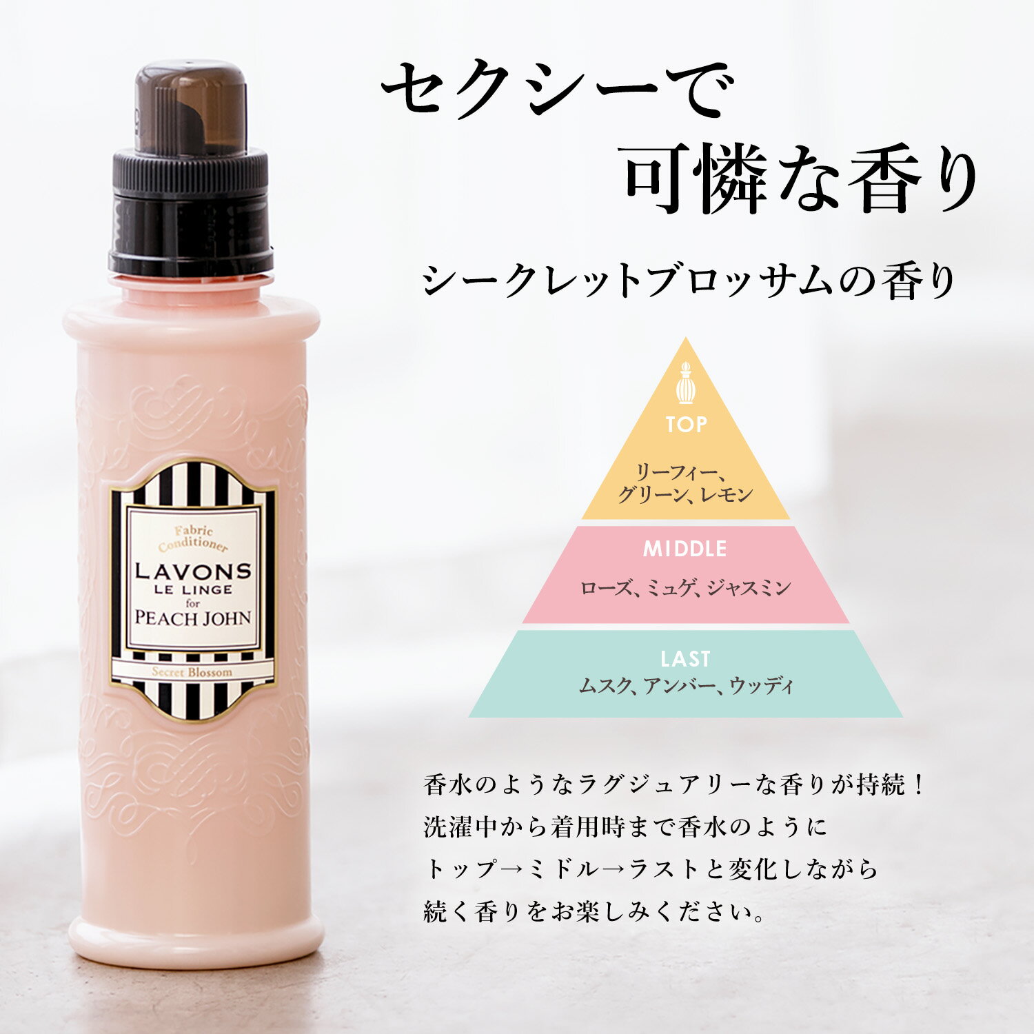 ネイチャーラボ Yahoo 店柔軟剤 液体 1440ml オーガニック ラブリーシック ラボン8個入り 防臭 植物由来 3倍サイズ 詰替用 詰め替え用 送料無料 抗菌 詰替 大容量