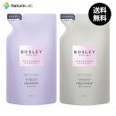 ボズレー シャンプー＆ヘアトリートメント リラックスフラワーの香り 詰め替えセット 320ml×2 | カラーリング シャンプー アミノ酸シャンプー ノンシリコンシャンプー ダメージケア ダメージ うるおい ハリコシ 女性 レディース 詰替え ダメージヘア ヘアケア 頭皮ケア