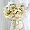 カギ編み 手編み 造花 花束 バラの花束 薔薇 永生花 フラワー 造花 プレゼント ギフト バレンタインデー ラッピング袋 卒業 卒園 入学 卒業祝い 卒業式 入学式 バラ 造花 女性 退職祝い 結婚祝い 花 発表会 誕生日 記念日 母の日 父の日 クリスマス