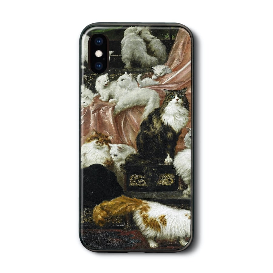 iPhoneSE3 iPhone15 iPhone17e 背面ガラスケース カール ケーラー妻の愛人たち iPhone8 ケース レトロ 人気 絵画 iPhoneSE3 第三世代 プレゼント iPhone12 iPhone16