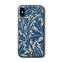 iPhone12 iPhone12Pro ケース 背面ガラスケース ウィリアムモリス Q 多機種対応 ケース ガラスケース 個性的 iPhoneSE3 第三世代...