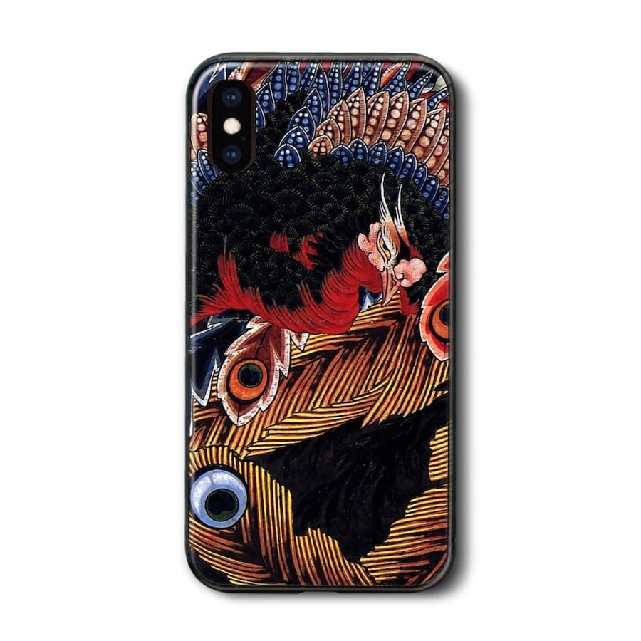 iPhone15 ケース iPhone12 iPhoneXR iPhone13 葛飾北斎 八方睨み鳳凰図 iPhone14 ケース かわいい アイフォン12 携帯カバー スマホカバー iPhone16