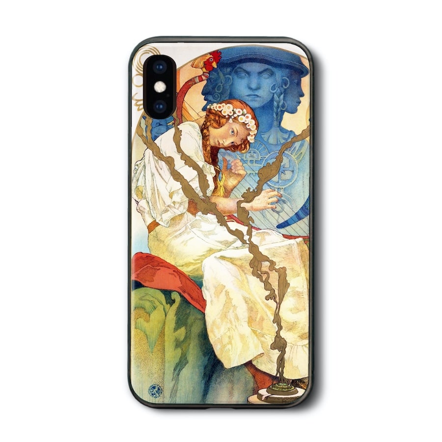 iPhone15 ケース iPhone12 iPhoneXR iPhone13 アルフォンス ミュシャ スラ?叙事詩展 iPhone17 ケース かわいい アイフォン16 携帯カバー スマホカバー iPhone16