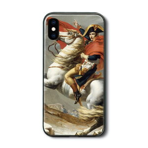 iPhone15 ケース iPhone12 iPhoneXR iPhone13 ベルナール峠を越えるナポレオン ボナパルト iPhone14 ケース かわいい アイフォン12 携帯カバー スマホカバー iPhone16