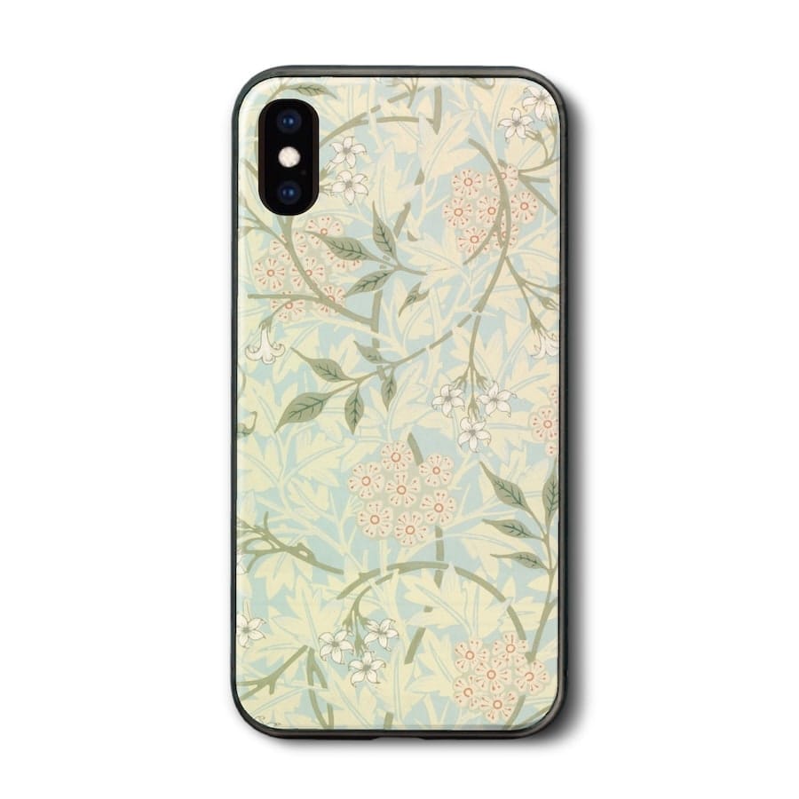 Rakuten - iPhone12Pro iPhone13 ケース アイフォン ガラスケース ウィリアム モリス ジャスミン 多機種対応 iPhone15 iPhone17e 人気 絵画 個性的 iPhoneAir iPhone17e iPhone16