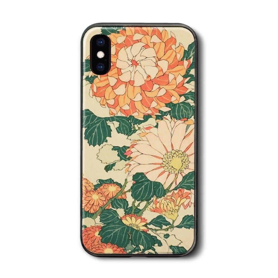 iPhone15 ケース iPhone12 iPhoneXR iPhone13 葛飾北斎 朝顔に雨蛙の花 iPhone17 ケース かわいい アイフォン16 携帯カバー スマホカバー iPhone16