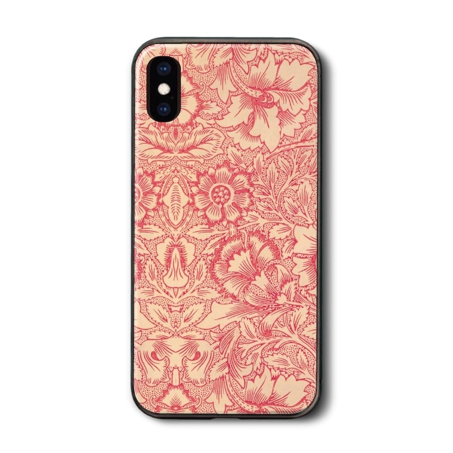 iPhone15 ケース iPhone12 iPhoneXR iPhone13 ウィリアム モリス なでしことひなげし iPhone14 ケース かわいい アイフォン12 携帯カバー スマホカバー iPhone16