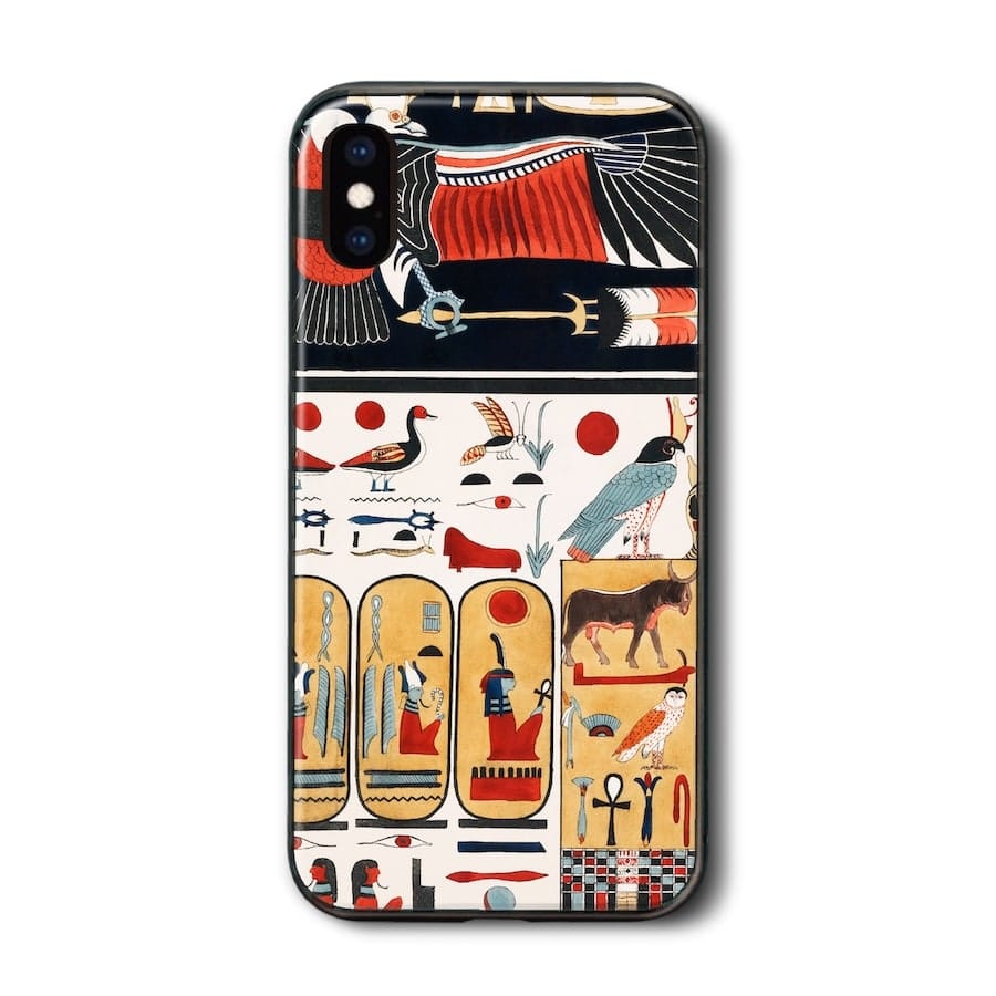 iPhone13Pro ケース ガラスケース アイフォン 歴史的資料 テーベの王の墓からのワシの実 iPhone12 ケース 絵画 個性的 ソフトケース 保護 携帯カバー プレゼント iPhone15 iPhone14