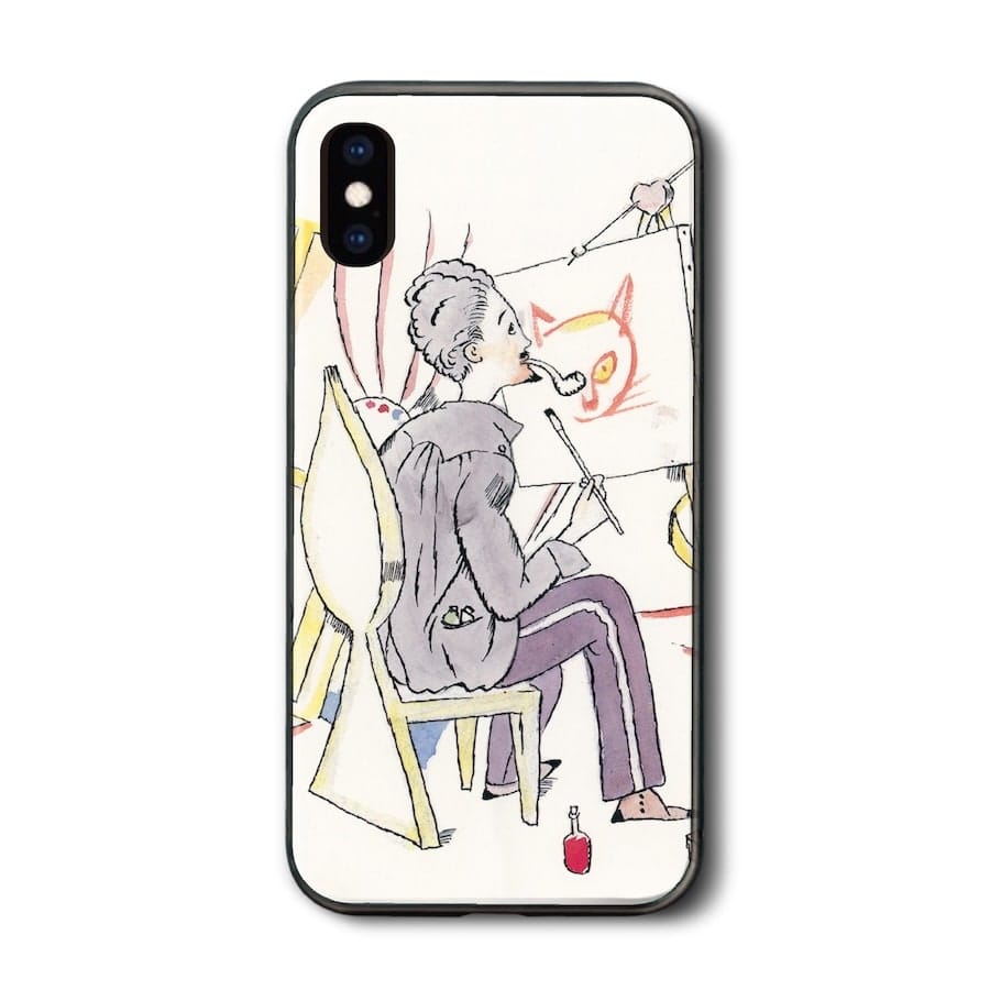 iPhone15 ケース iPhone12 iPhoneXR iPhone13 竹久夢二 ねこの通り道 iPhone14 ケース かわいい アイフォン12 携帯カバー スマホカバー iPhone16