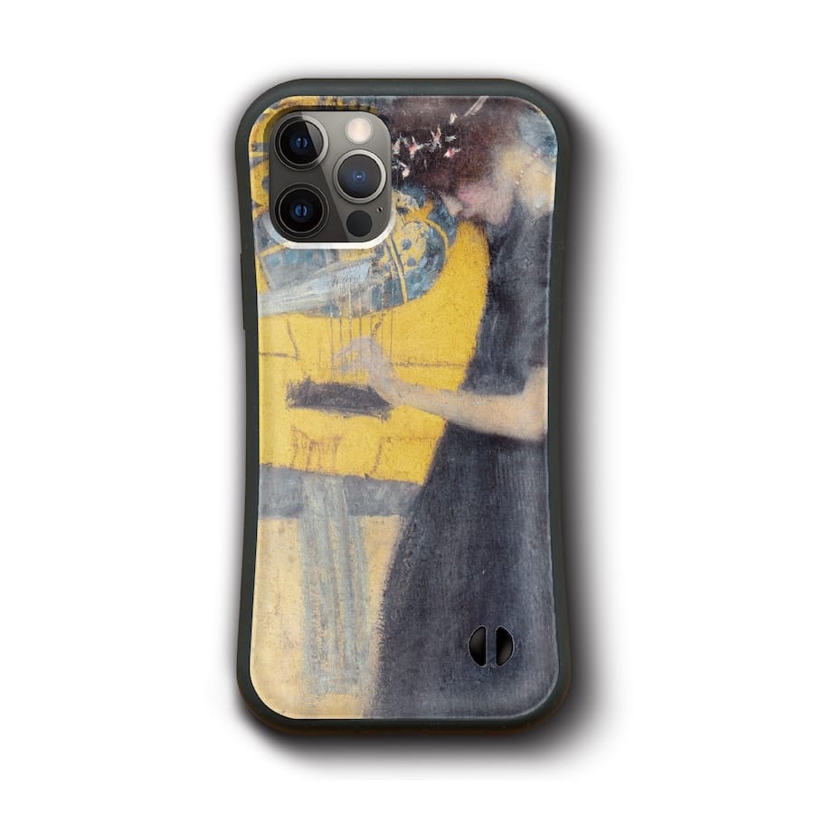 iPhone13 iPhone7 iPhone15 iPhone12mini iPhone17 グスタフ クリムト Music I ケース 人気 絵画 SE第三世代 丈夫 アイフォン 絵画グッズ docomo あいほん