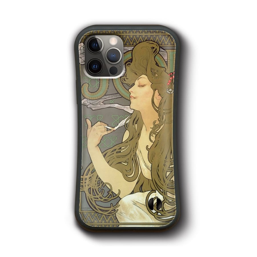 iPhoneSE3 第二世代 第三世代ケース iPhone13 ケース iPhone12 アルフォンス ミュシャ ジョブ ケース 人気 絵画 SE第三世代 丈夫 アイフォン 絵画グッズ docomo あいほん