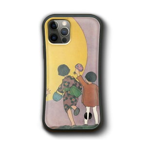 iPhone12 ケース iPhone13mini iPhoneXR iPhone14 岡本帰一 オ月サマ 多機種対応 ケース おしゃれ 個性的 アイフォン iPhone16Pro 名画 絵画
