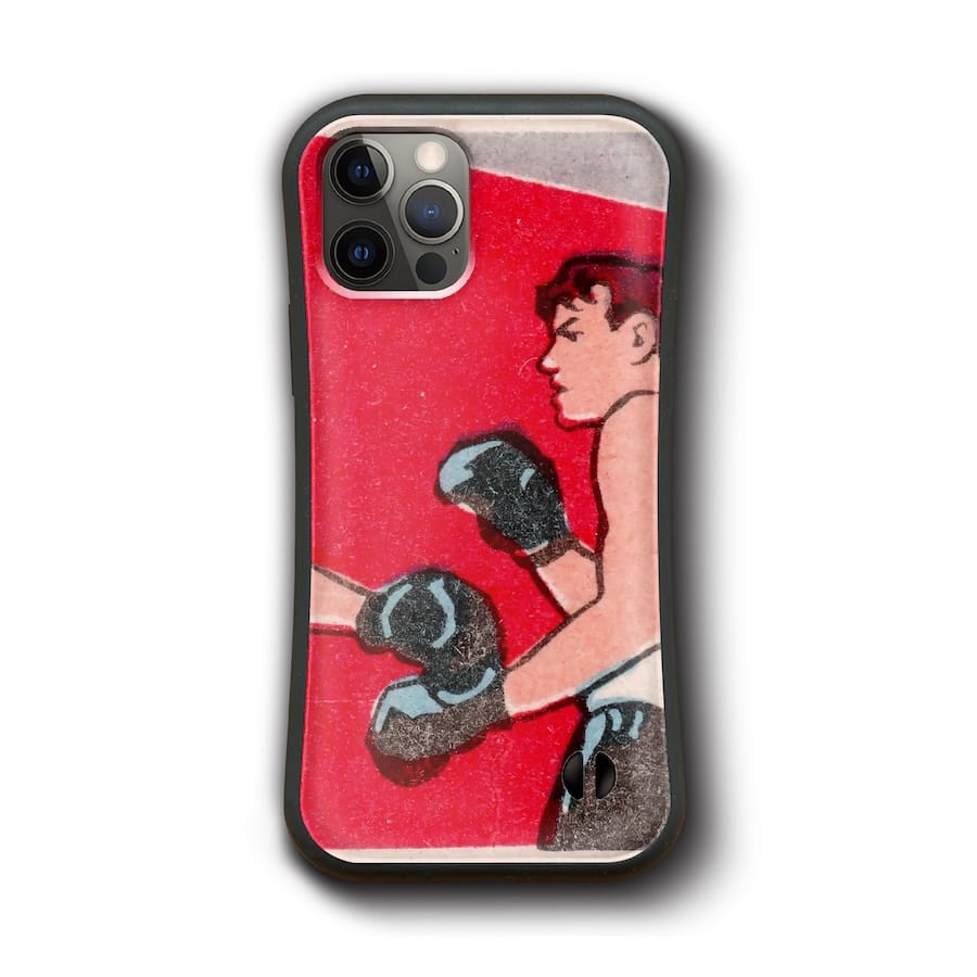 iPhone12 ケース iPhone15 iPhone14 iPhone7 iPhoneSE3 第三世代 マッチラベル ボクシング iPhone16Plus ソフトケース 人気 絵画 個性的 バンパーケース 耐衝撃 レトロ