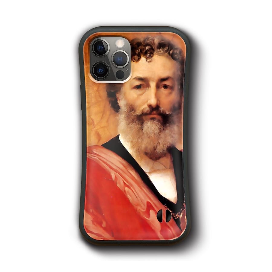 iPhone13 iPhone12 iPhone17ProMax iPhoneXR iPhoneSE 第二世代 第三世代 フレデリック レイトン 自画像 ケース 絵画 iPhoneSE3 ソフトケース 保護 携帯カバー プレゼント あいほん
